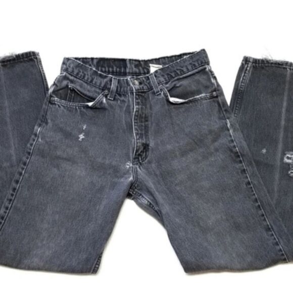 𝅺VTG Levi's 550 Orange Tab Relaxed Tapered Jean's - Picture 8 of 9